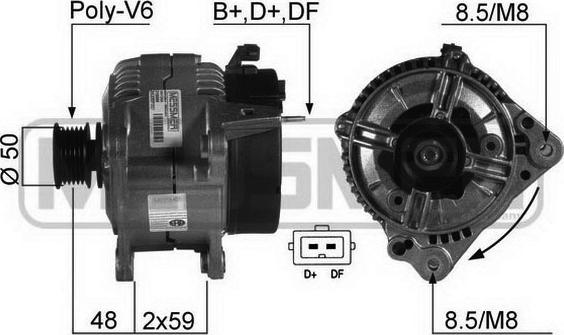 ERA 210088 - Alternatore www.autoricambit.com