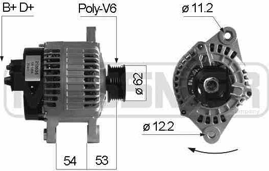 ERA 210035A - Alternatore www.autoricambit.com