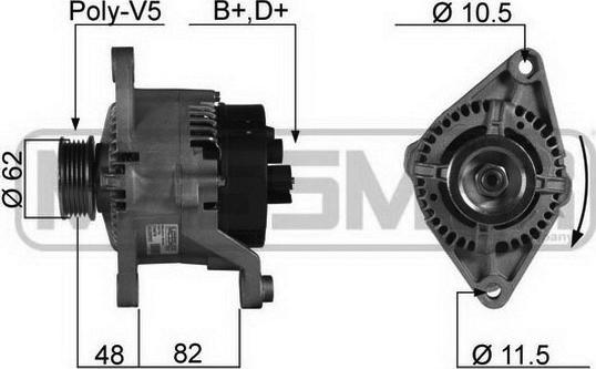 ERA 210079 - Alternatore www.autoricambit.com