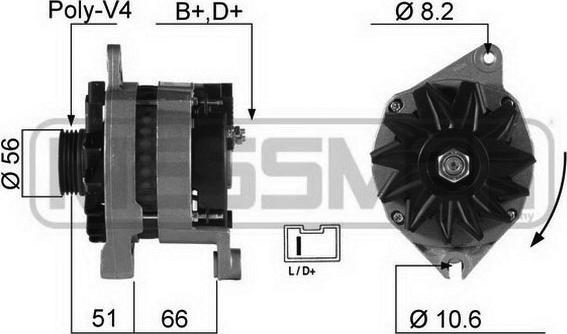 ERA 210073A - Alternatore www.autoricambit.com