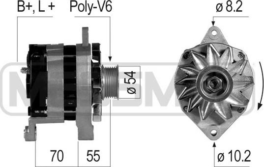 ERA 210072A - Alternatore www.autoricambit.com