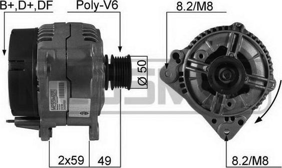 ERA 210199A - Alternatore www.autoricambit.com