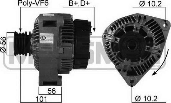 ERA 210198A - Alternatore www.autoricambit.com