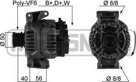 ERA 210147 - Alternatore www.autoricambit.com