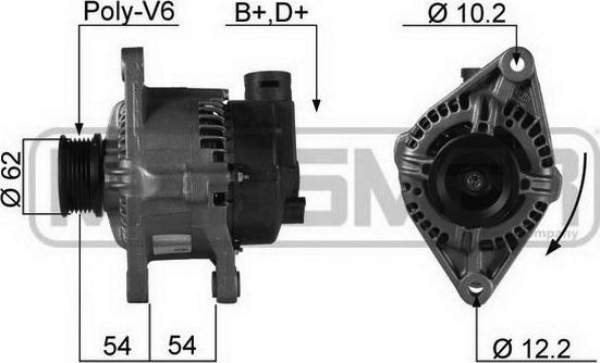 ERA 210153A - Alternatore www.autoricambit.com