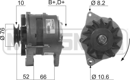 ERA 210168R - Alternatore www.autoricambit.com