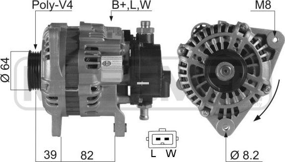 ERA 210189A - Alternatore www.autoricambit.com