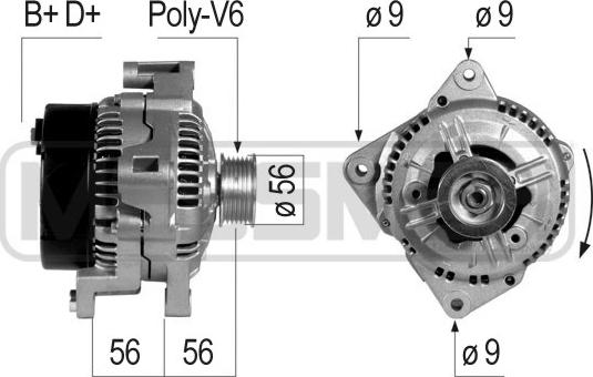 ERA 210181A - Alternatore www.autoricambit.com