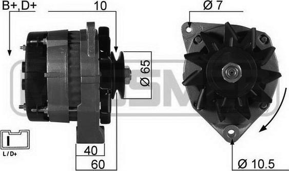 ERA 210137R - Alternatore www.autoricambit.com