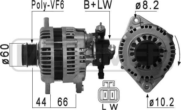 ERA 210890A - Alternatore www.autoricambit.com