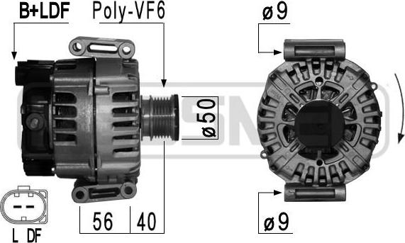 ERA 210897 - Alternatore www.autoricambit.com