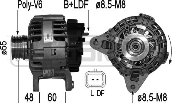 ERA 210856A - Alternatore www.autoricambit.com