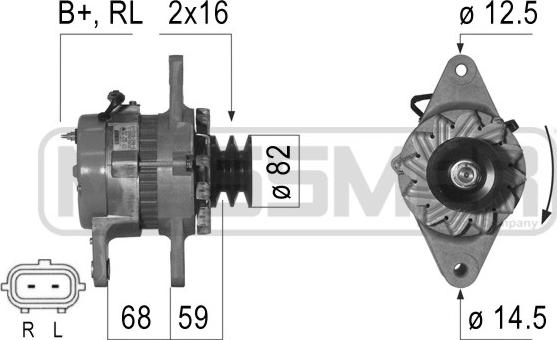 ERA 210809 - Alternatore www.autoricambit.com