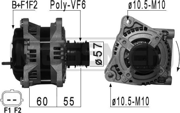 ERA 210883A - Alternatore www.autoricambit.com