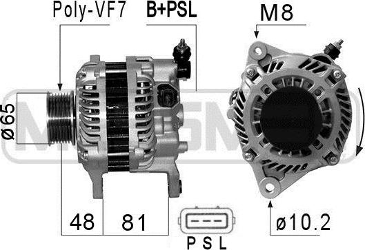 ERA 210838A - Alternatore www.autoricambit.com