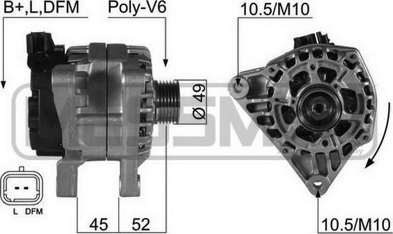 ERA 210396 - Alternatore www.autoricambit.com