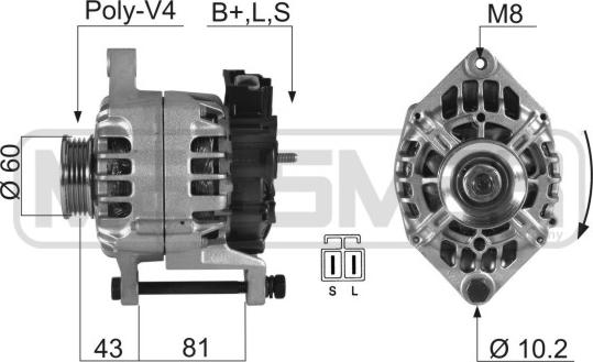 ERA 210391A - Alternatore www.autoricambit.com