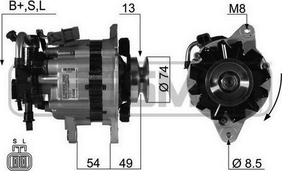 ERA 210398A - Alternatore www.autoricambit.com