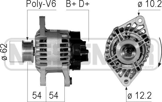 ERA 210344 - Alternatore www.autoricambit.com