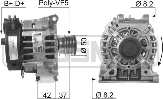 ERA 210340 - Alternatore www.autoricambit.com