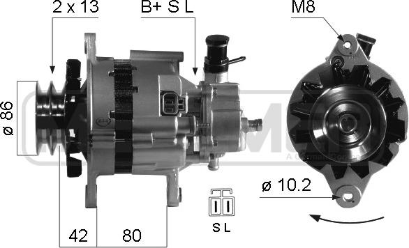 ERA 210342A - Alternatore www.autoricambit.com