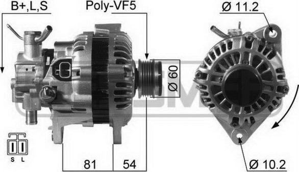 ERA 210369 - Alternatore www.autoricambit.com