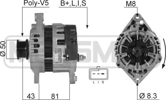 ERA 210389A - Alternatore www.autoricambit.com