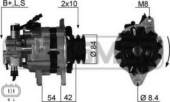 ERA 210386A - Alternatore www.autoricambit.com