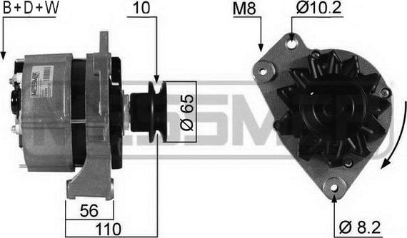 ERA 210339A - Alternatore www.autoricambit.com