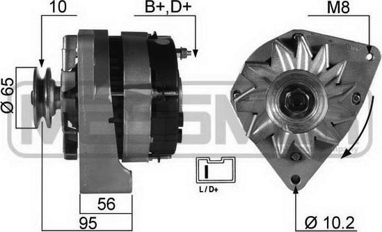 ERA 210336A - Alternatore www.autoricambit.com