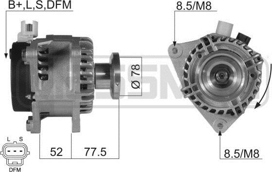 ERA 210330A - Alternatore www.autoricambit.com