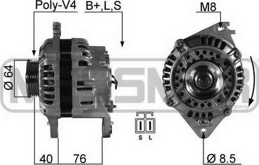 ERA 210375 - Alternatore www.autoricambit.com