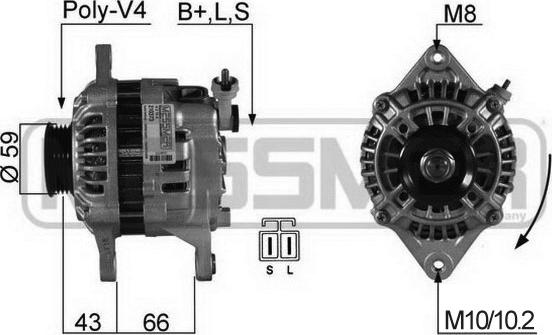 ERA 210373 - Alternatore www.autoricambit.com