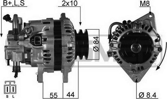 ERA 210372 - Alternatore www.autoricambit.com