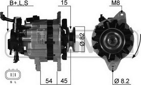 ERA 210255 - Alternatore www.autoricambit.com