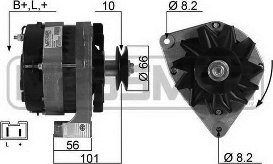 ERA 210264R - Alternatore www.autoricambit.com