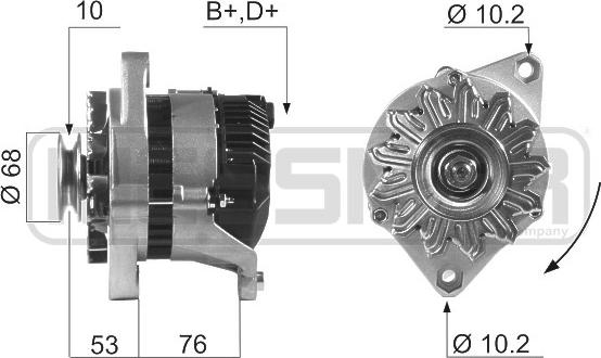 ERA 210214 - Alternatore www.autoricambit.com