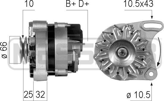 ERA 210213A - Alternatore www.autoricambit.com