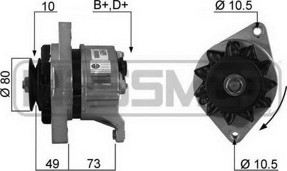 ERA 210220A - Alternatore www.autoricambit.com