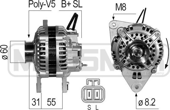 ERA 210799 - Alternatore www.autoricambit.com