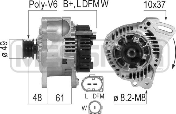 ERA 210795A - Alternatore www.autoricambit.com