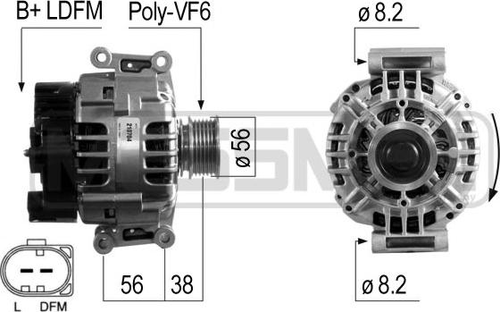 ERA 210704 - Alternatore www.autoricambit.com