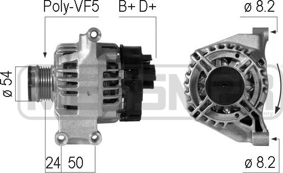 ERA 210739A - Alternatore www.autoricambit.com