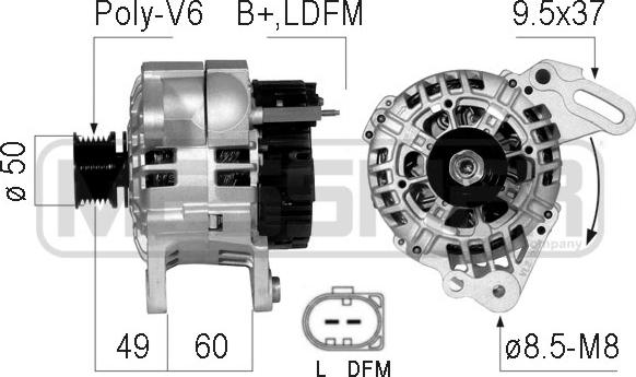 ERA 210731 - Alternatore www.autoricambit.com