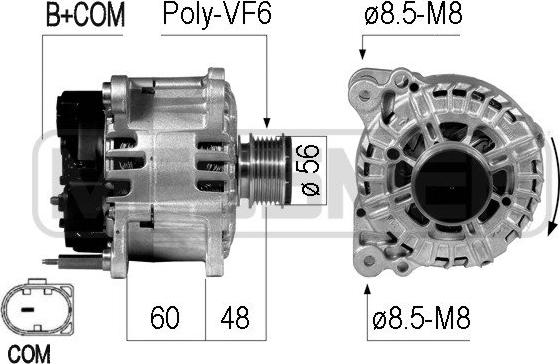 ERA 210732 - Alternatore www.autoricambit.com