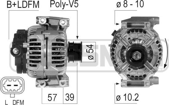 ERA 210724A - Alternatore www.autoricambit.com