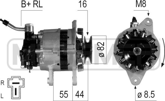 ERA 210728A - Alternatore www.autoricambit.com