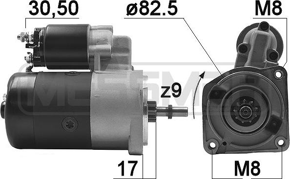 ERA 220956A - Motorino d'avviamento www.autoricambit.com