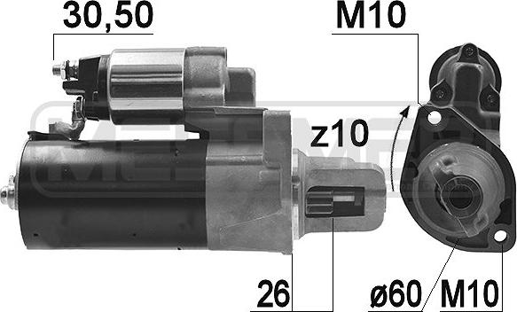 ERA 220951A - Motorino d'avviamento www.autoricambit.com