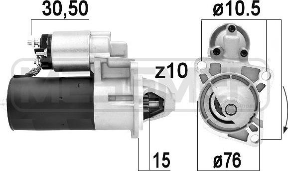 ERA 220919A - Motorino d'avviamento www.autoricambit.com